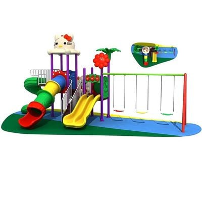 MYTS Mega Kitten frame swing  & dual and wavy slides 